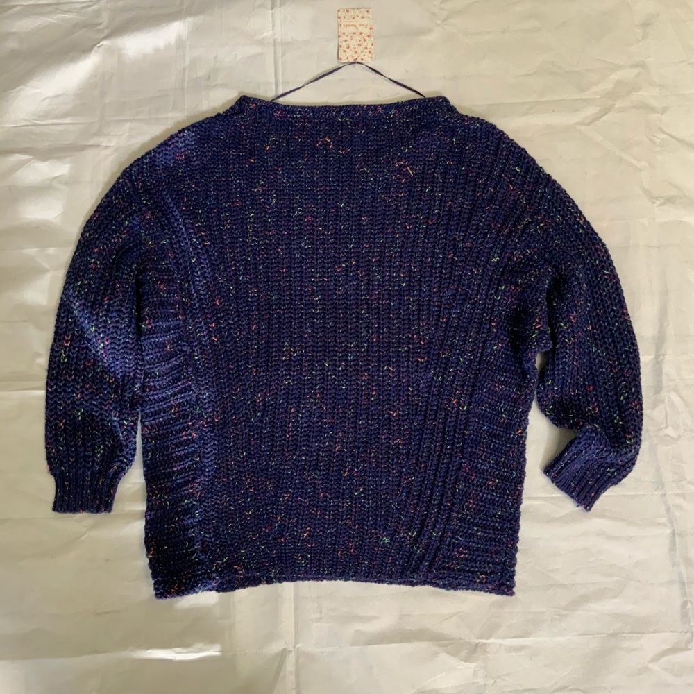 Free People midnight aura sweater NWT - Picture 9 of 10